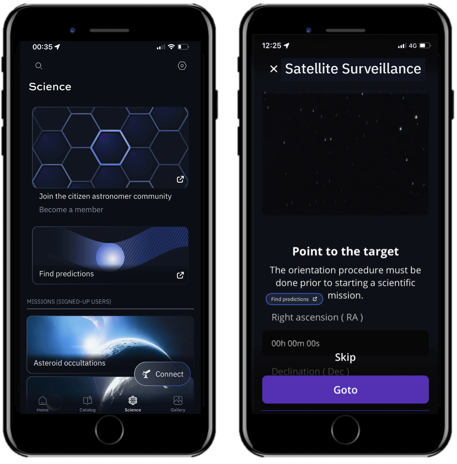 Capture The Universe use cases